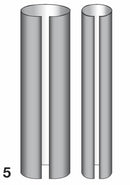 Spina elastica 10X60 confezione da 25 pezzi