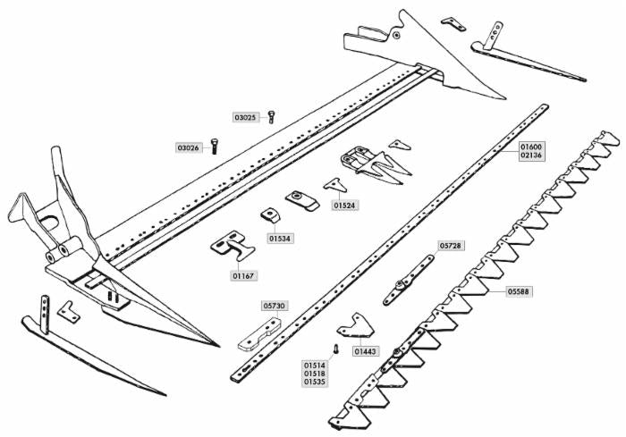 Testa lama adattabile Nibbi NB04267