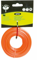 Filo per decespugliatore da 15m sezione quadrata Ø 1,65mm