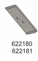 Punta reversibile adattabile Kuhn 622180 e Moro 26060 dx