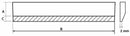 Lama fresata 60x12x2000