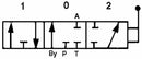 Distributore Walvoil SD4 1 Leva Semplice Effetto 40L Tacca Posizione 1