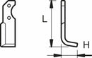 Zappa sx L 245,H 80,foro 12,5