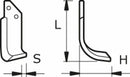 Zappa sx L 152,H 72,s 23,foro 10,5