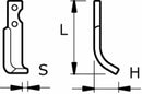 Zappa sx L 195,H 61,s 20,foro 9