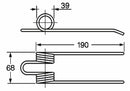 Dente pick-up adattabile New Holland 80161367 filo 4,5 confezione da 5 pezzi