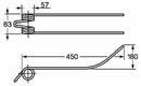 Dente giroandanatore adattabile Fahr Fontanesi filo 8