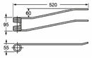 Dente giroandanatore dx adattabile Acma - Faima filo 8 confezione da 5 pezzi