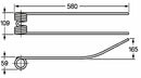 Dente giroandanatore adattabile Ceccato filo 9 confezione da 5 pezzi