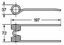 Dente pick-up adattabile Ama TN293 filo 4,5