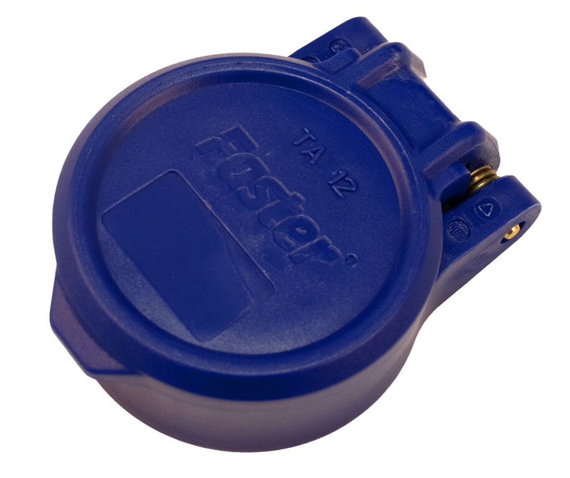 Tappo di protezione automatico blu per innesto femmina M1/2". Confezione da 7pz (1)