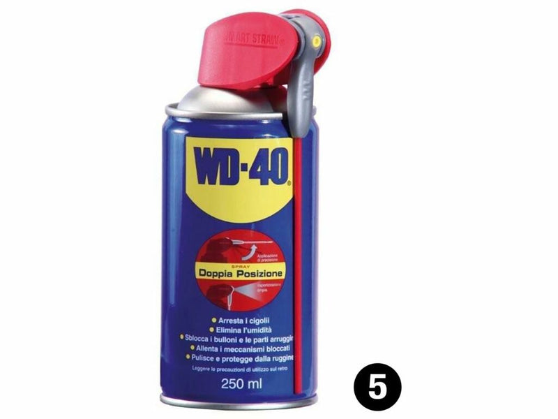 WD-40 Professionale in Spray - 250ml. Confezione da 1pz