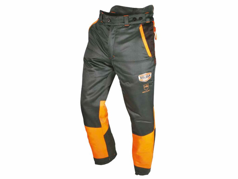 Pantalone antitaglio Solidur Forest taglia XL Classe 1 tipo A Confezione da 1pz