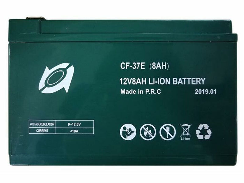 Batteria Litio 12V 8Ah Confezione da 1pz